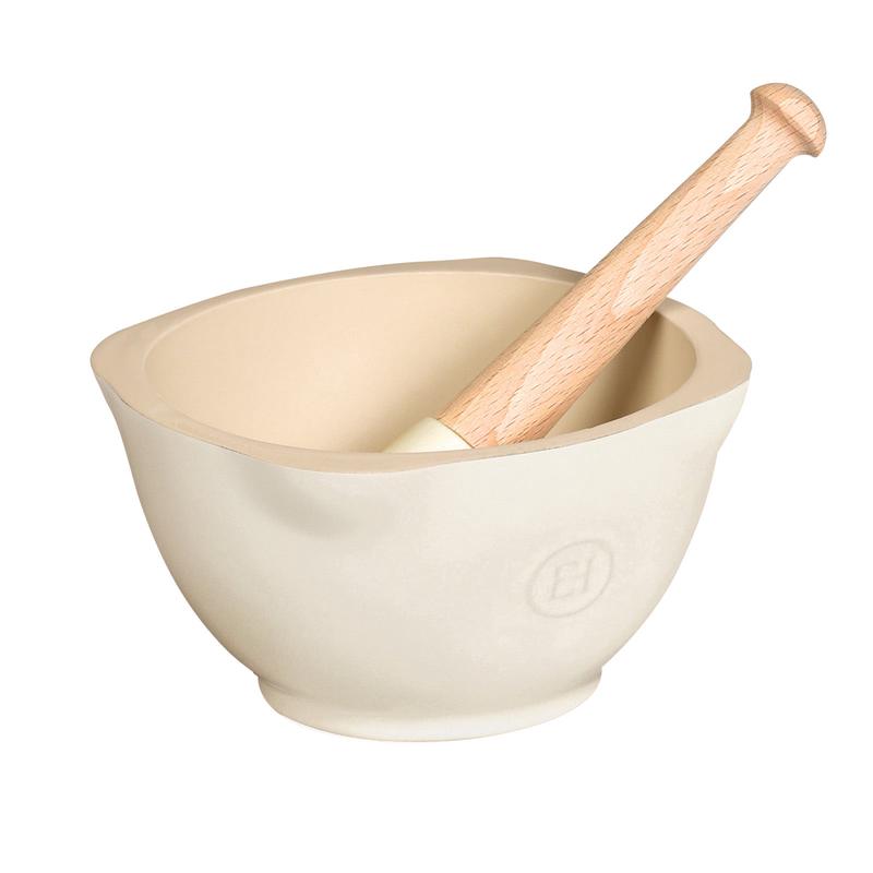 Emile Henry Made In France Mortar and Pestle