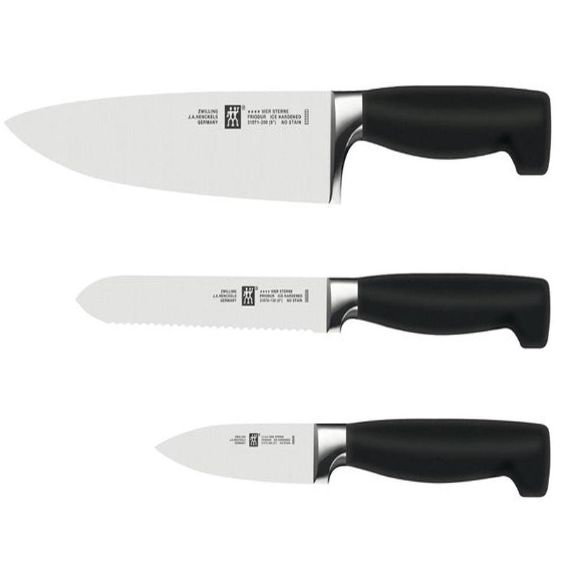 Zwilling J.A. Henckels Four Star 3Pc Starter Set