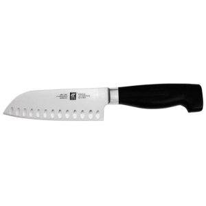 Zwilling J.A. Henckels Four Star 5" Hollow Edge Santoku Knife