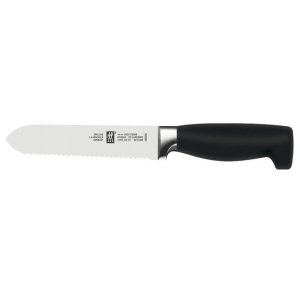 Zwilling J.A. Henckels Four Star 5" Serrated Utility Knife