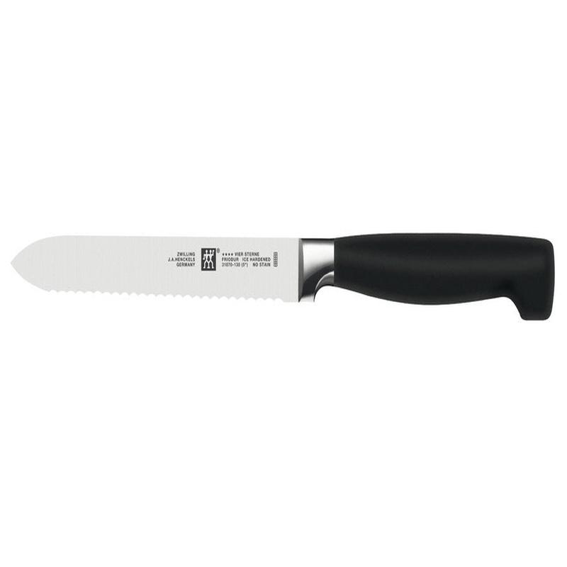 Zwilling J.A. Henckels Four Star 5" Serrated Utility Knife