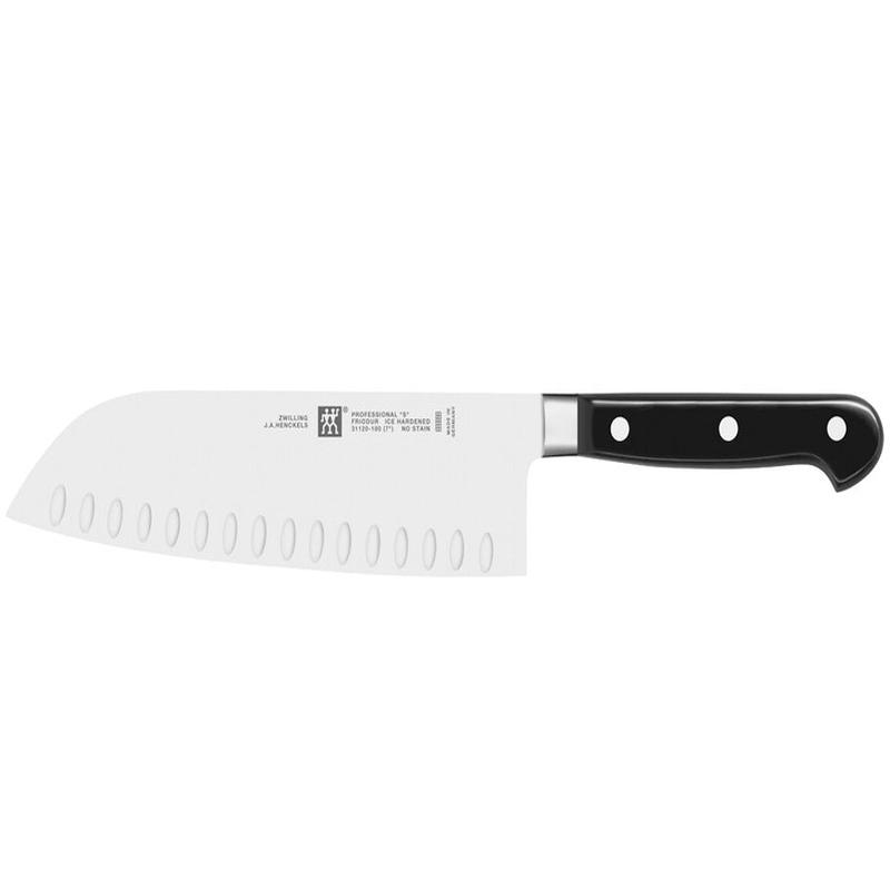 Zwilling J.A. Henckels Professional S 7" Hollow Edge Santoku Knife