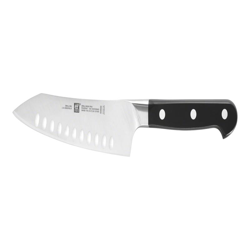 Zwilling J.A. Henckels Zwilling Pro 5.5" Hollow Edge Rocking Santoku Knife