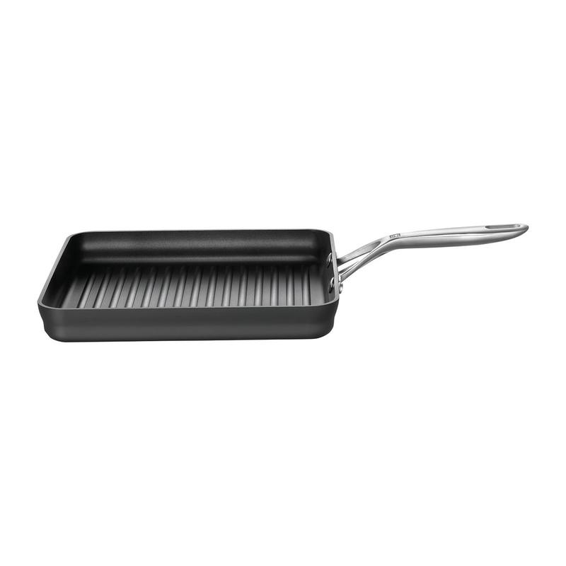 Zwilling Motion Hard Anodized 11 x 11-inch Aluminum Nonstick Square Grill