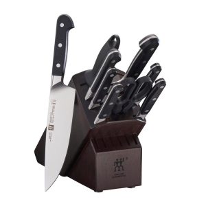 Zwilling Pro 10-pc Knife Block Set, Walnut