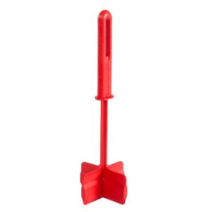 ChopStir Original Hamburger & Ground Meat Chopper Spatula, Red