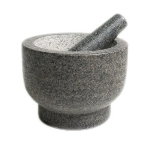 Cilio Goliath Granite Mortar And Pestle Set
