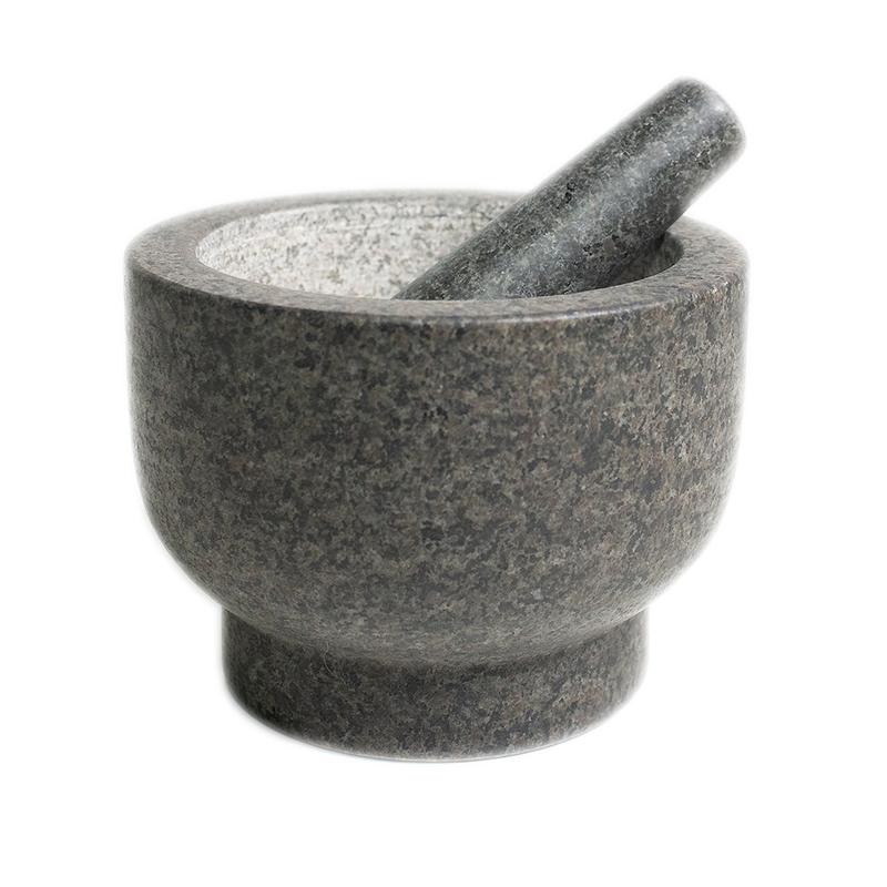Cilio Goliath Granite Mortar And Pestle Set