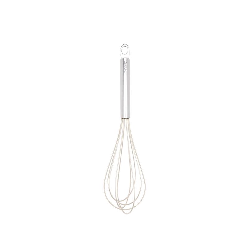 Cuisipro 10-Inch Silicone Egg Whisk, Frosted