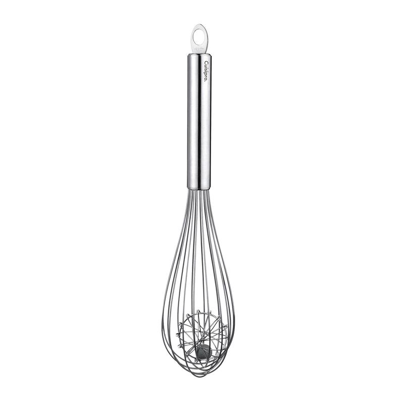 Cuisipro 12 Inch Duo Whisk Stainless Steel Ball Whisk Solid Handle