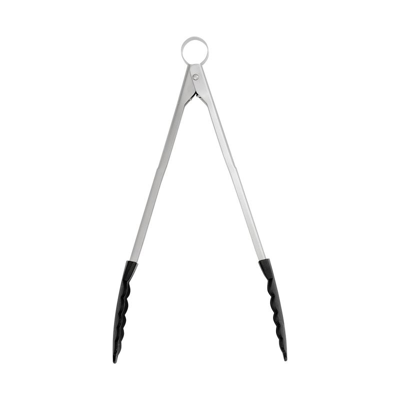 Cuisipro 12 Inch Nonstick Nylon Locking Tongs