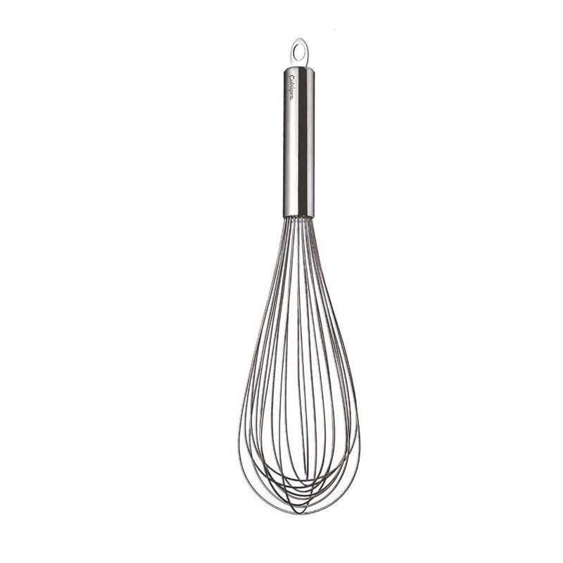 Cuisipro 12 Inch Stainless Steel Balloon Whisk Ball Solid Handle