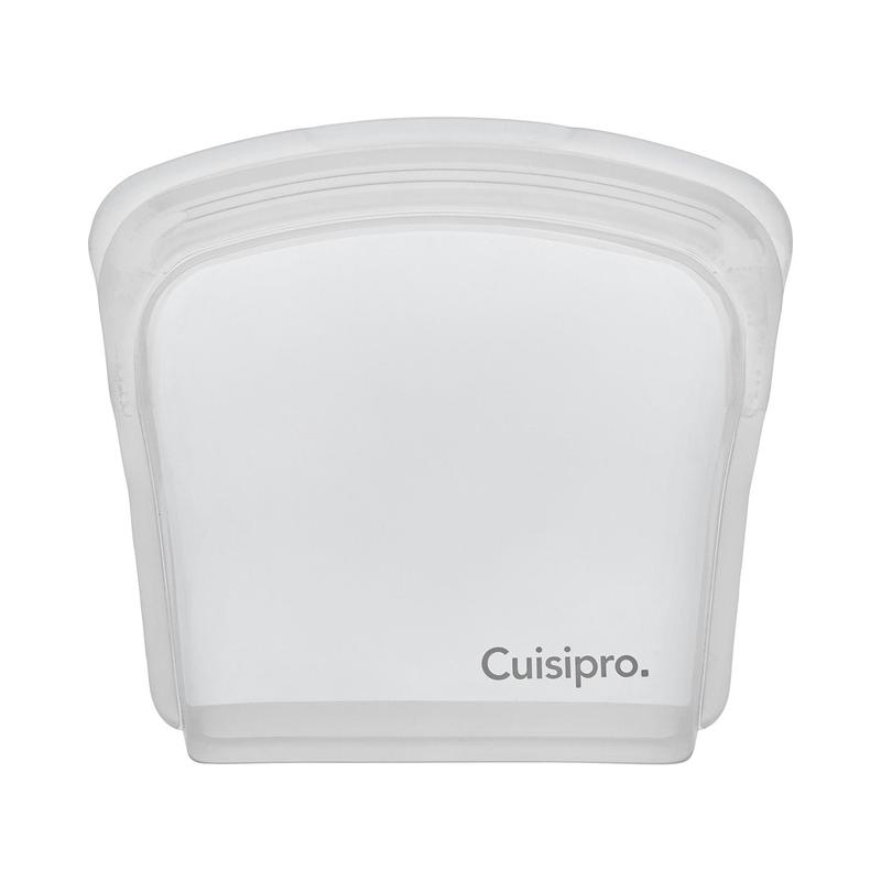 Cuisipro Pack-It Silicone Reusable Storage Bag, Set of 2, 200ml/6.75 oz