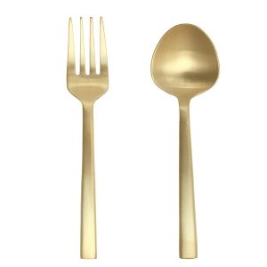 Fortessa Arezzo 2 Piece Serving Set, Boxed