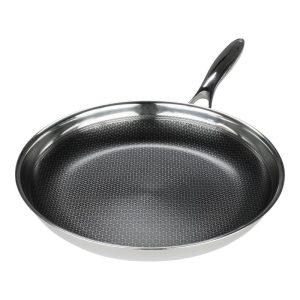 Frieling Black Cube 11 Inch Stainless/Nonstick Hybrid Fry Pan