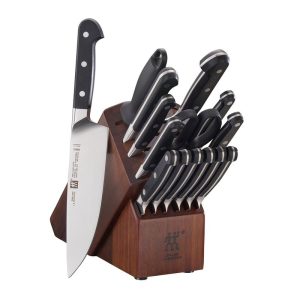 Zwilling Pro 16-pc Knife Block Set, Acacia