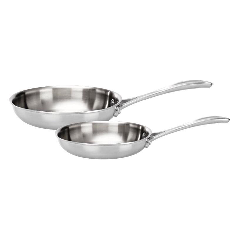 Zwilling Spirit 2-pc Stainless Steel Fry Pan Set