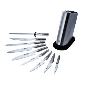 Global 10 Piece Classic Knife Block Set