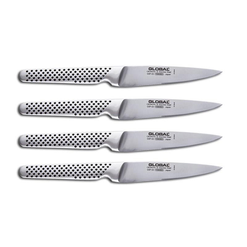 Global GSF-4023 4 Piece Steak Knife Set