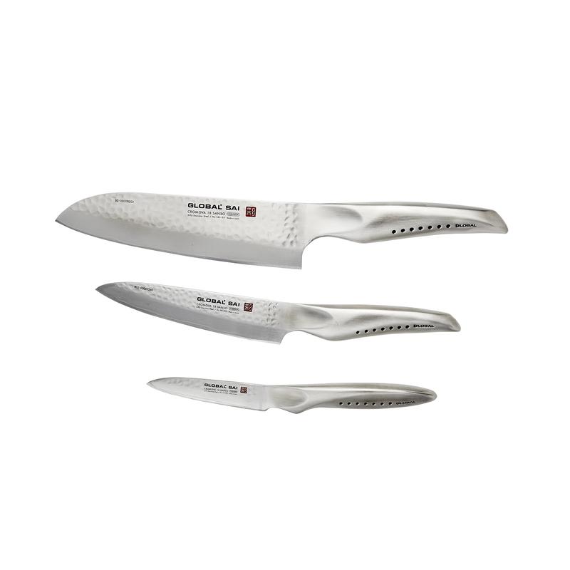 Global SAI 3 Piece Knife Set