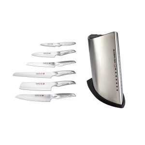 Global SAI 7 Piece Knife Block Set