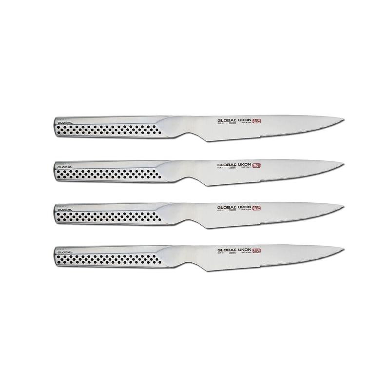 Global UKON 4 Piece Steak Knife Set
