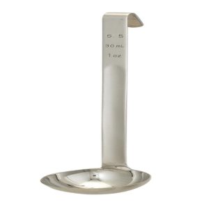 HIC 18/8 Stainless Steel Single-Piece Kitchen and Sauce Ladle, 1 ounce