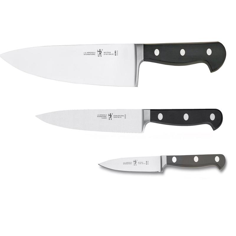 J.A. Henckels International Classic Forged 3 Piece Starter Set
