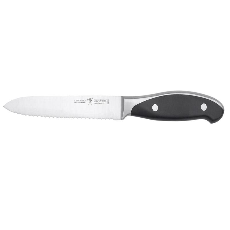 J.A. Henckels International Forged Synergy 5 Inch Serrated Utility Knife