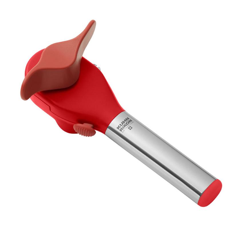 Kuhn Rikon Auto Deluxe Safety Lid Lifter Can Opener, Red