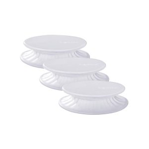 Lekue Reusable Flexible Strech Top Lid, Platinum Silicone