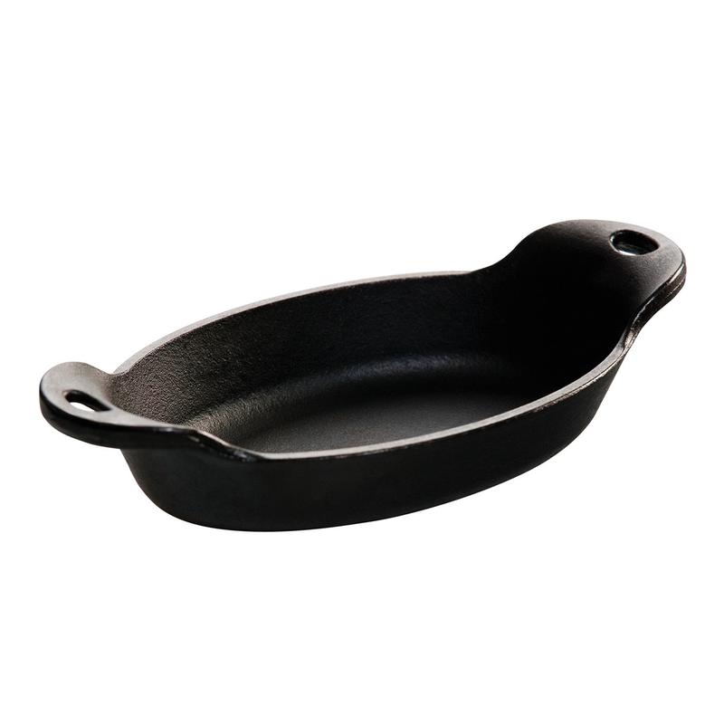 Lodge Cast Iron Oval Mini Server, 9 ounce