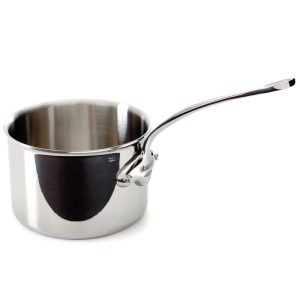 Mauviel M'Cook 2.6 qt Stainless Steel Saucepan