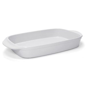 Chantal 9-Inch x 13-Inch x 2-Inch Classic Rectangular Baker, White