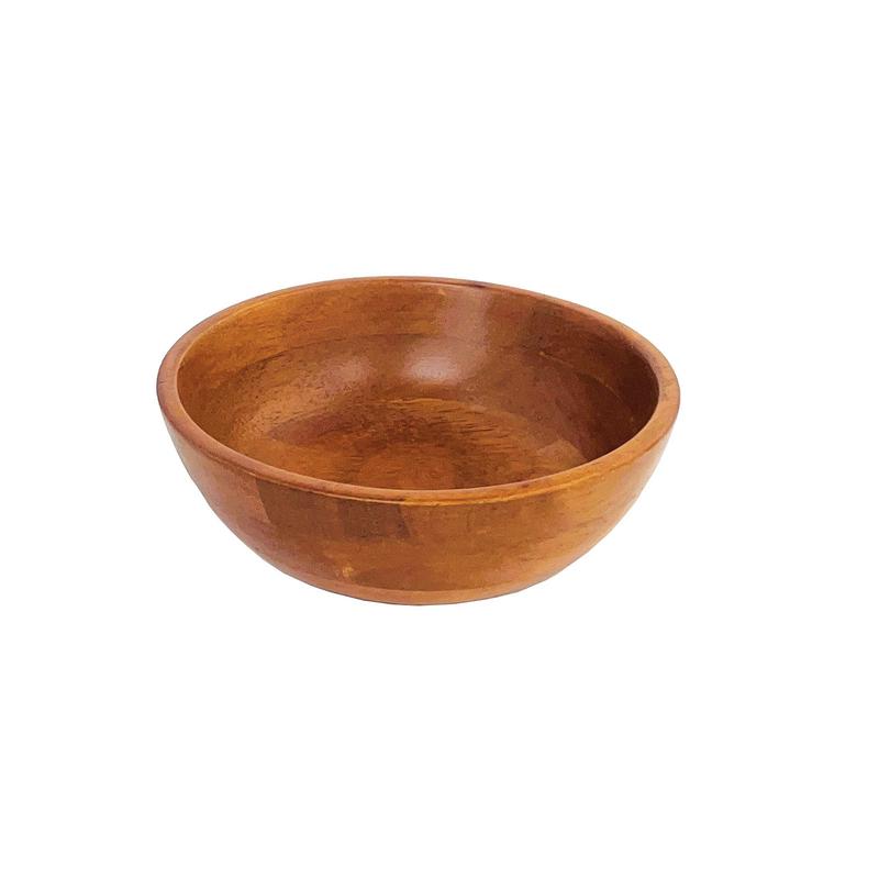 Conical Rubberwood Salad Bowl  Small