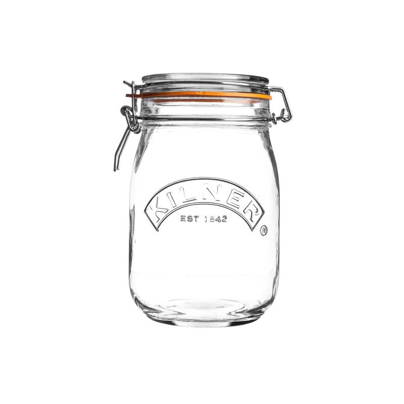 Kilner Round Clip Top Jar for Canning and Food Storage
