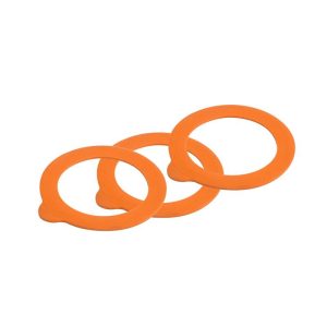 Kilner Rubber Seals for 12, 17, 34, 51, 68 Ounce Clip Top Jars, Set of 6