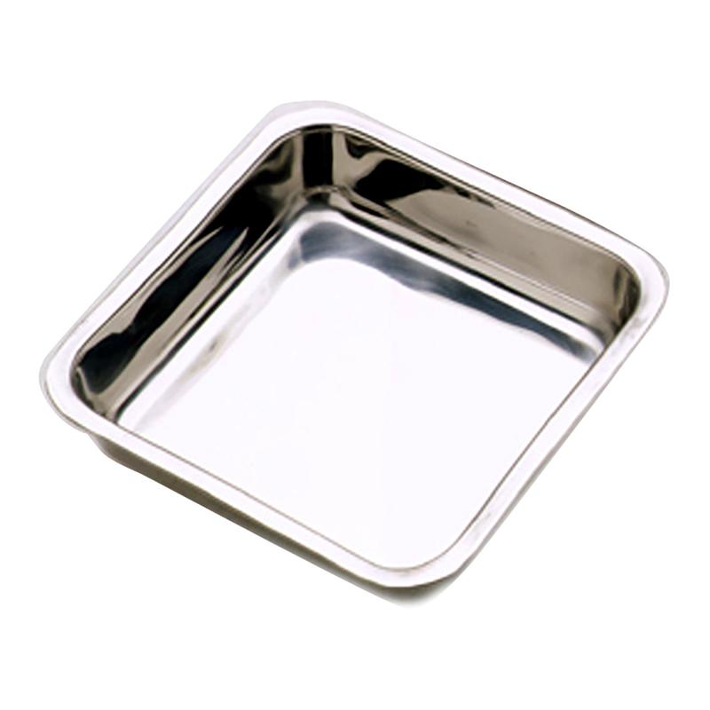 Norpro 8-Inch Stainless Steel Square Cake Pan  Rust-Resistant, Easy-Clean Baking Pan