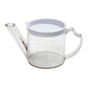 Norpro Clear Separator/Strainer, 1.75 Cup/400ml, Dishwasher Safe