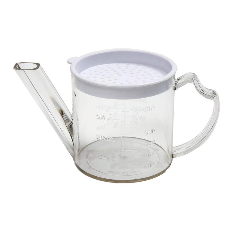 Norpro Clear Separator/Strainer, 1.75 Cup/400ml, Dishwasher Safe