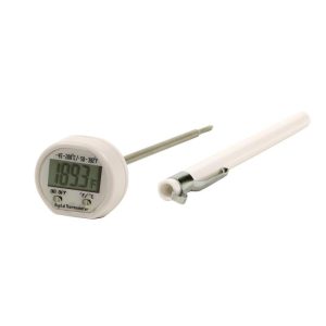 Norpro Digital Thermometer, Instant Read, Stainless Steel Probe, LCD Display