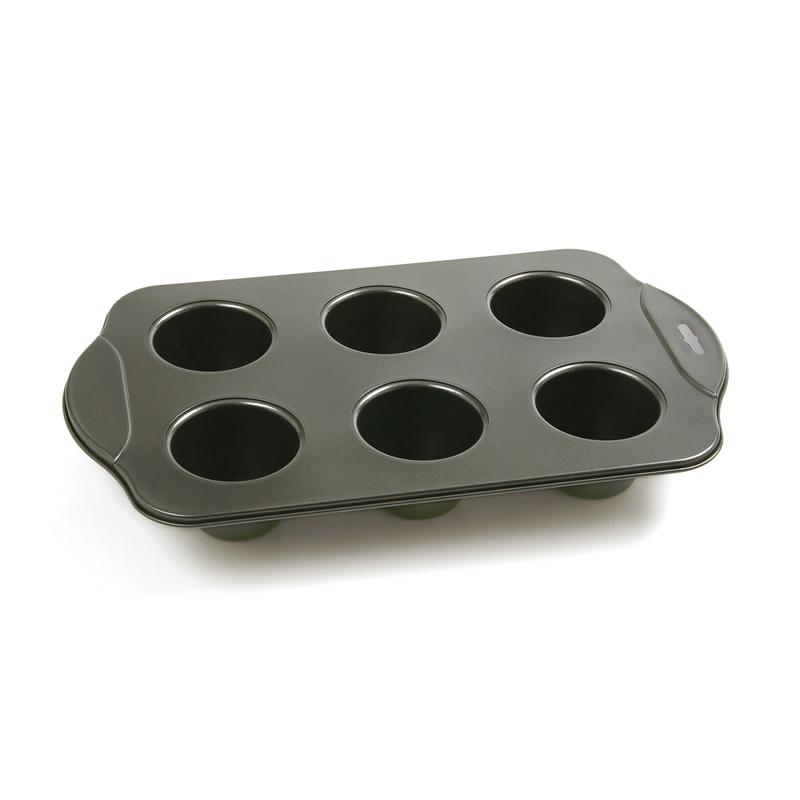 Norpro Nonstick Linking Popover Pan, Small, 6-Well Mini Popover Tray