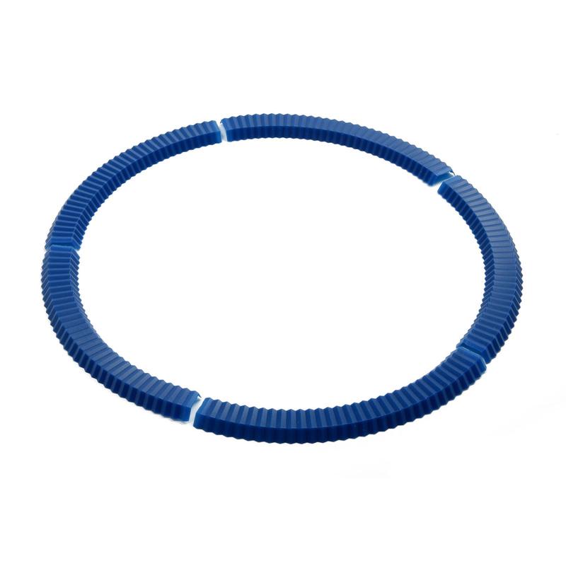 Norpro Silicone Pie Crust Shields  5-Piece Adjustable Set, Blue