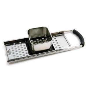 Norpro Stainless Steel Spaetzle Maker with Non-Slip Handle