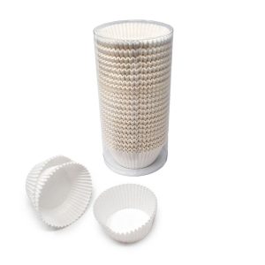 Norpro Standard Muffin Cups  500 Pack, White Paper Liners for Cupcakes and Muffins