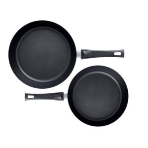 Scanpan Urban 2 Piece Nonstick Fry Pan with Detachable Handle, 9.5" and 11"