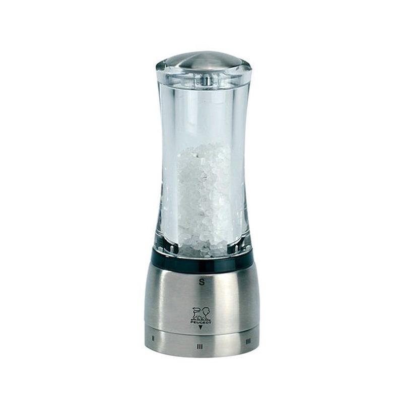 Peugeot Daman U'Select 6.5-Inch Salt Mill, Stainless Steel