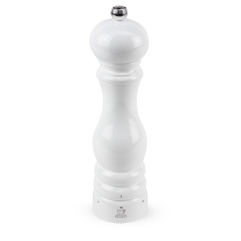 Peugeot Paris u'Select 9 Inch White Lacquer Peppermill