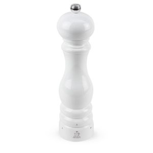Peugeot Paris u'Select 9 Inch White Lacquer Salt Mill
