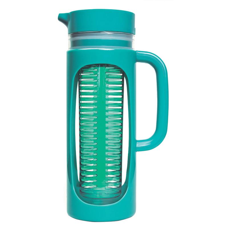 Primula Flavor Pure 1.6 Qt. Borosilicate Glass Infusion Pitcher, Opaque Teal